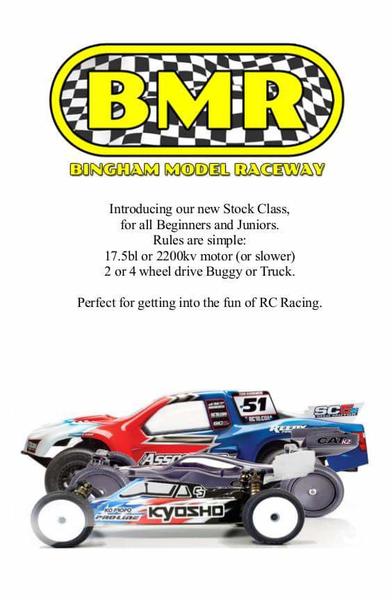 Bingham model raceway stock class